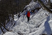 Bel ritorno sulle nevi del Venturosa (1999 m) il 24 febbr. 2016